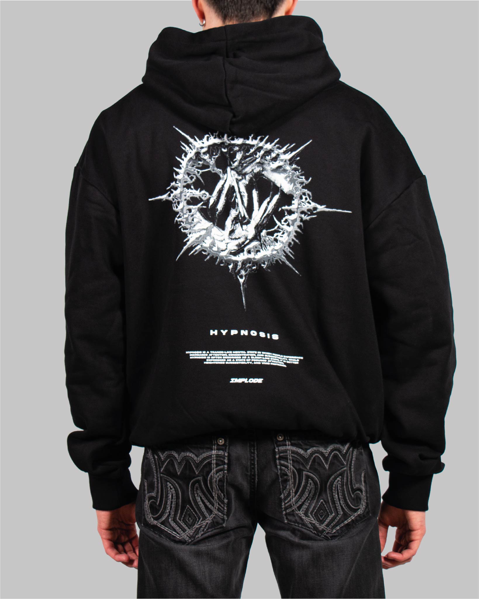 HOODIE HYPNOSIS (BLACK)