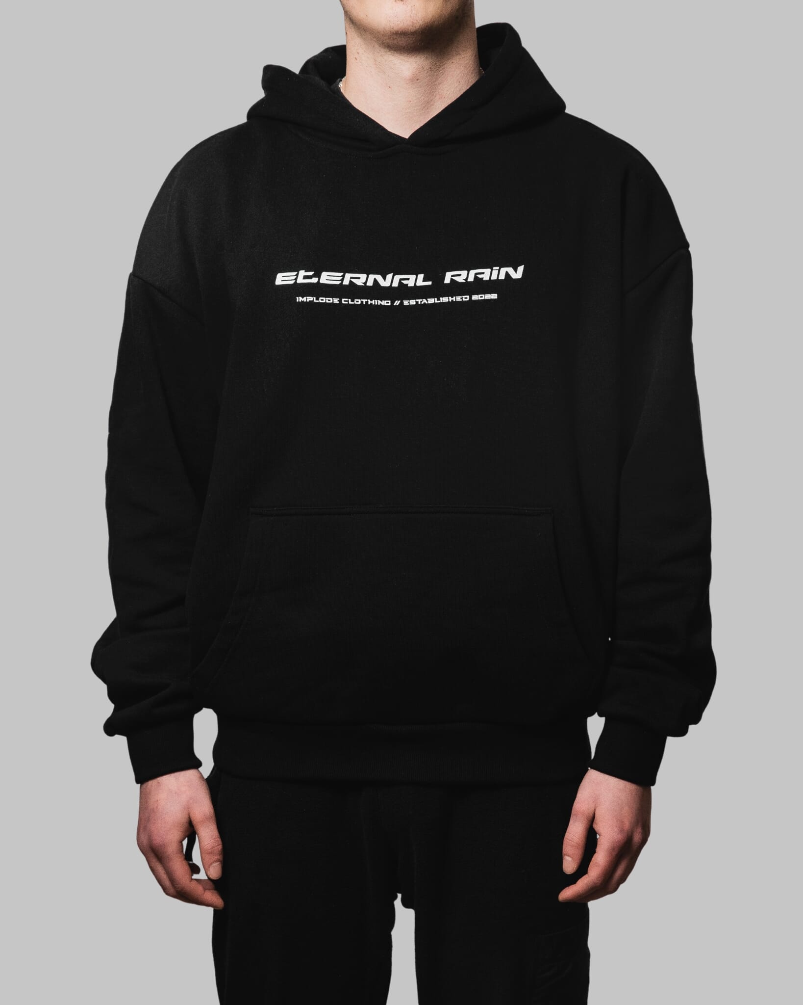 RAINFALL HOODIE (BLACK)